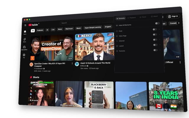 ClearView on Chrome